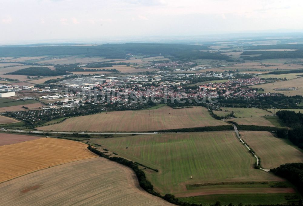 Luftaufnahme Leinefelde - Leinefelde in Thüringen