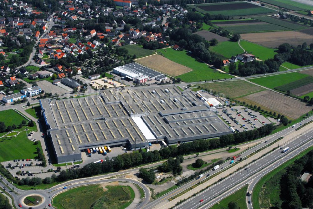 Luftbild Leipheim - Leipheim Werk 4 Metallwarenfabrik