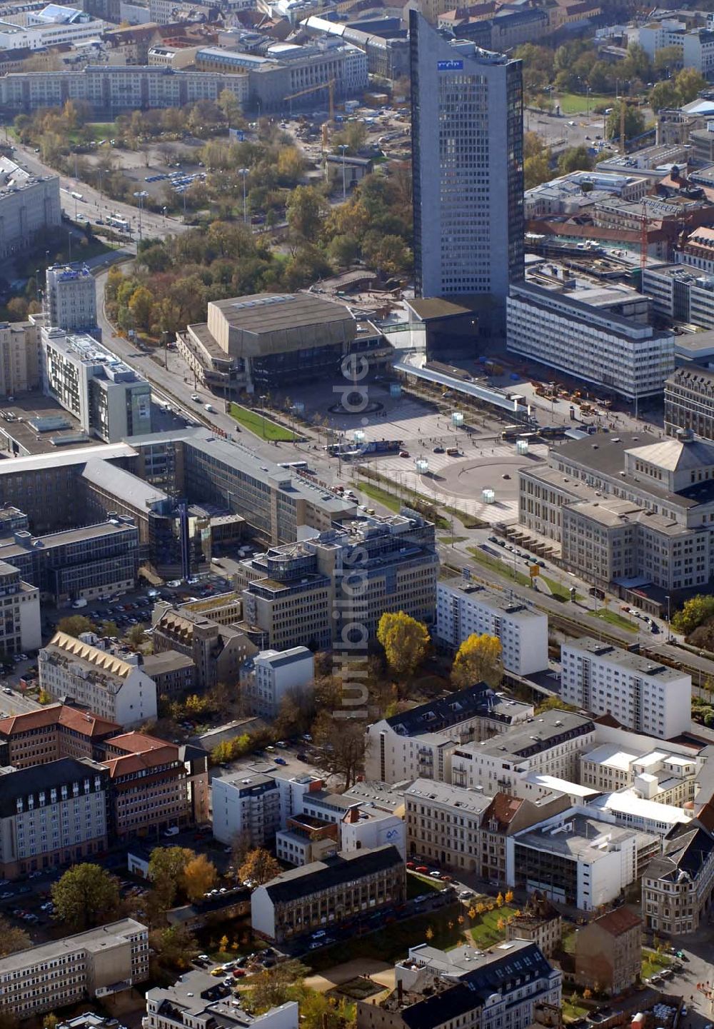 Luftaufnahme Leipzig - Leipzig Zentrum