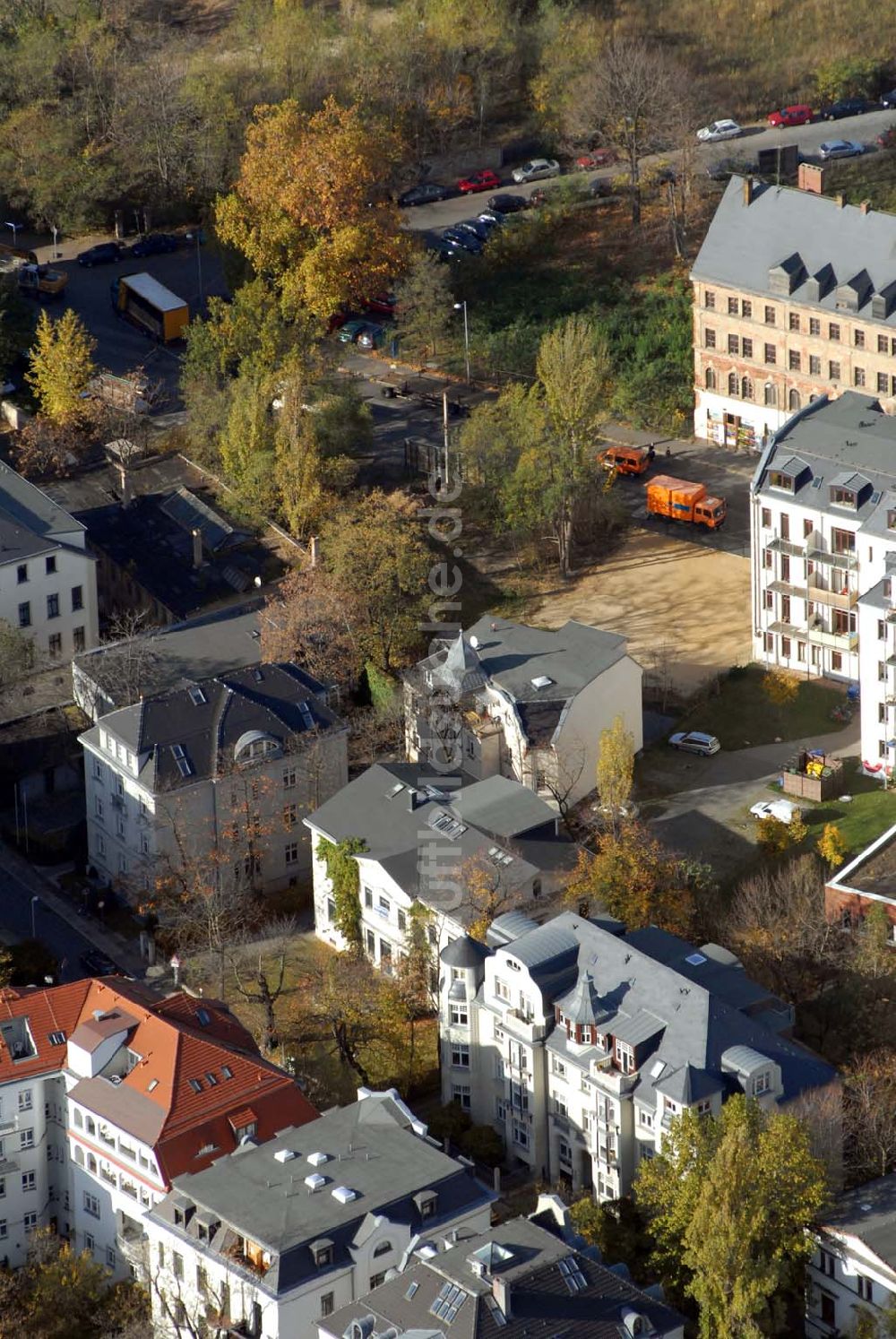 Leipzig aus der Vogelperspektive: Leipzig Zentrum-Ost, Graphisches Viertel