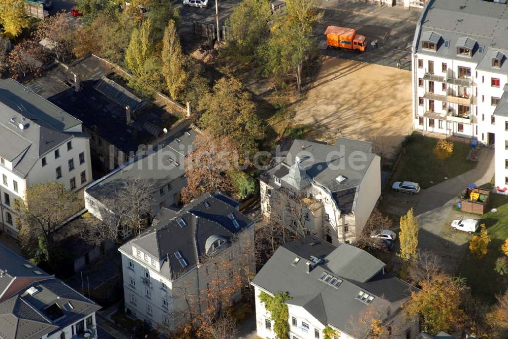 Luftaufnahme Leipzig - Leipzig Zentrum-Ost, Graphisches Viertel