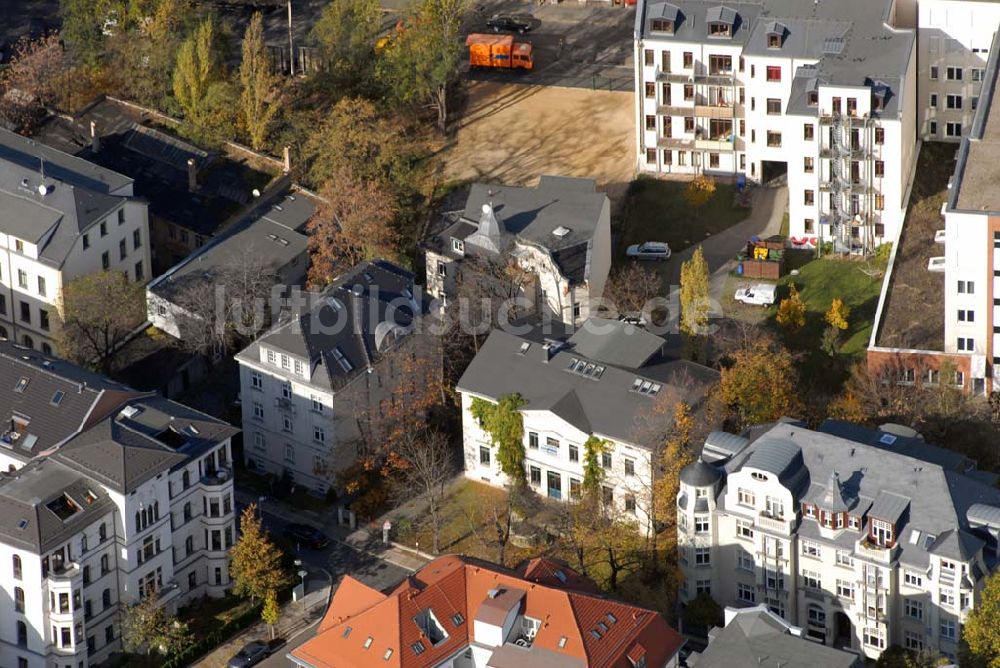 Luftaufnahme Leipzig - Leipzig Zentrum-Ost, Graphisches Viertel