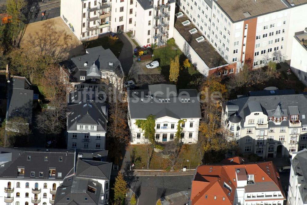 Luftbild Leipzig - Leipzig Zentrum-Ost, Graphisches Viertel