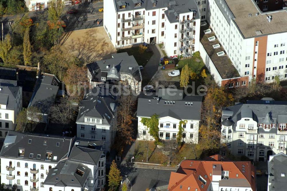 Luftaufnahme Leipzig - Leipzig Zentrum-Ost, Graphisches Viertel