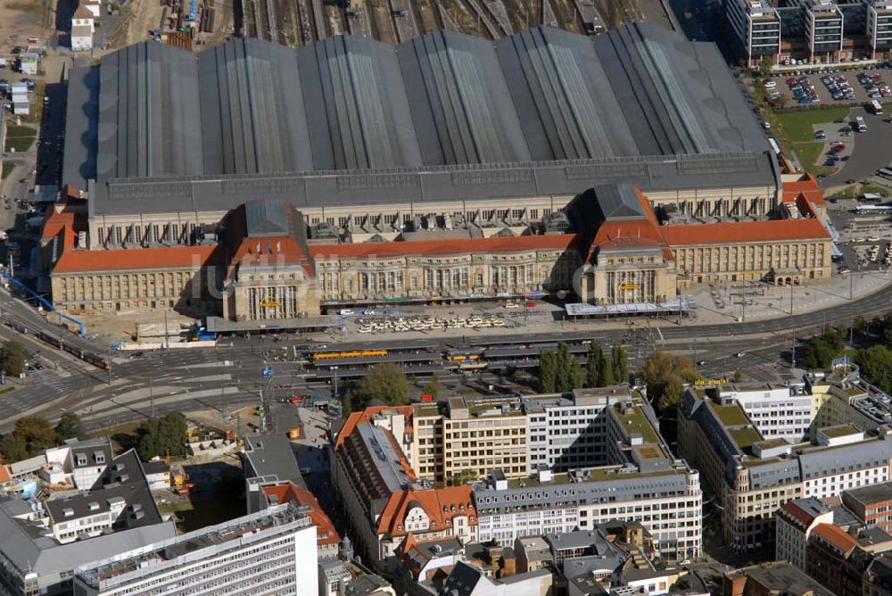 Luftaufnahme Leipzig - Leipziger Bahnhof