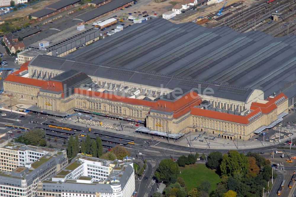 Leipzig von oben - Leipziger Bahnhof