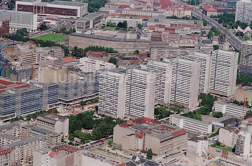 Luftbild Berlin /Mitte - 25.06.1995 Leipziger Straße