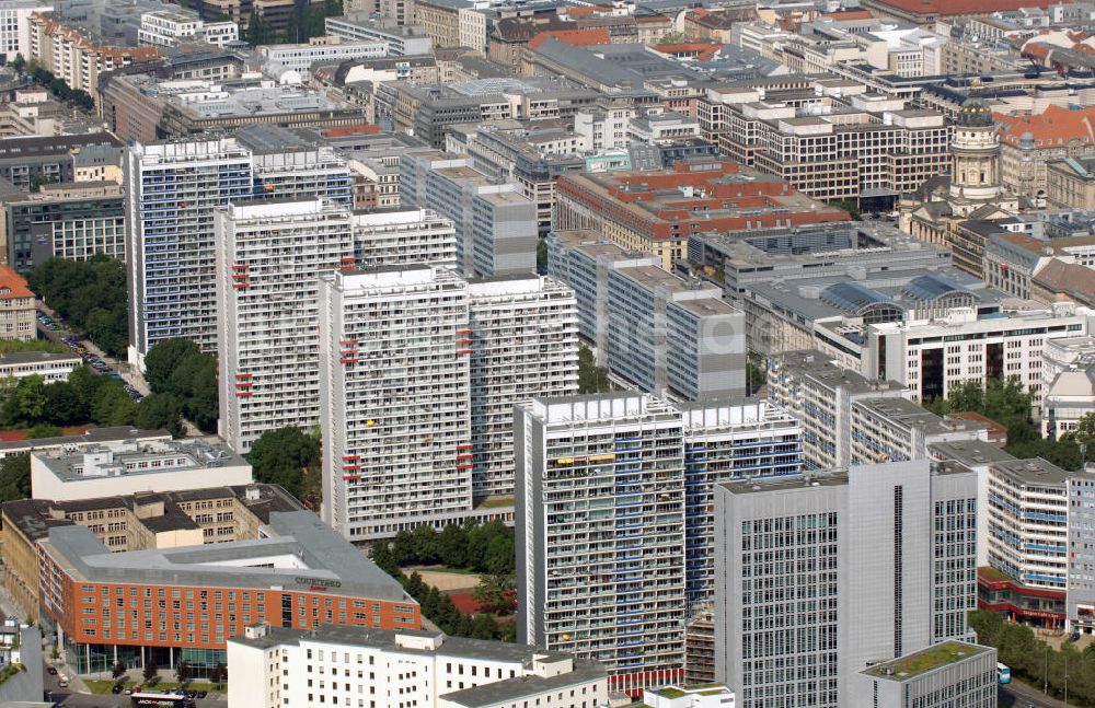 Berlin aus der Vogelperspektive: Leipziger Straße Berlin-Mitte