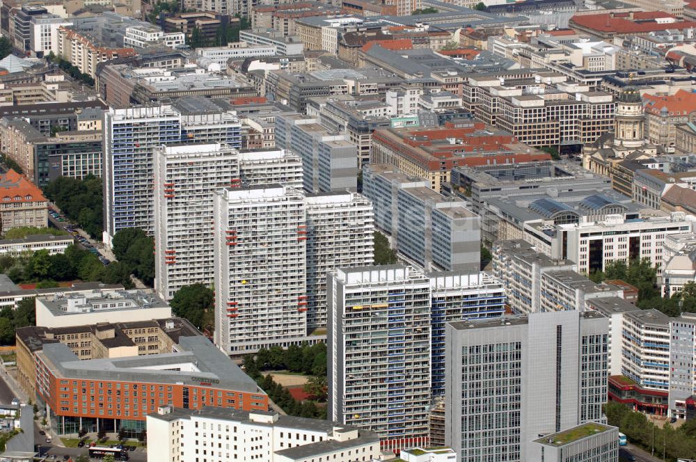 Luftbild Berlin - Leipziger Straße Berlin-Mitte