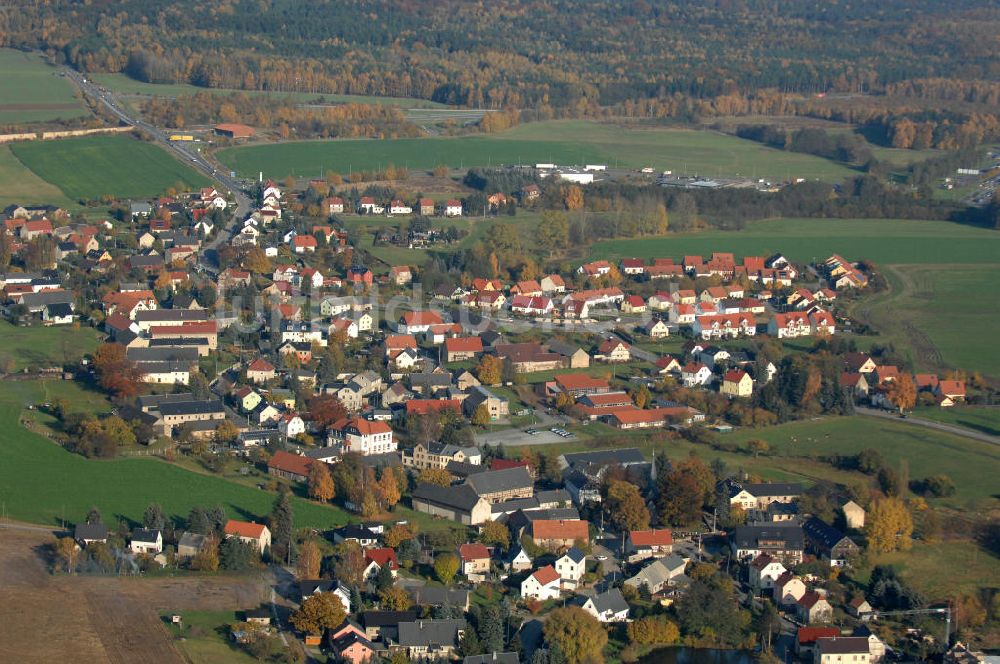 Luftbild Leppersdorf - Leppersdorf in Sachsen