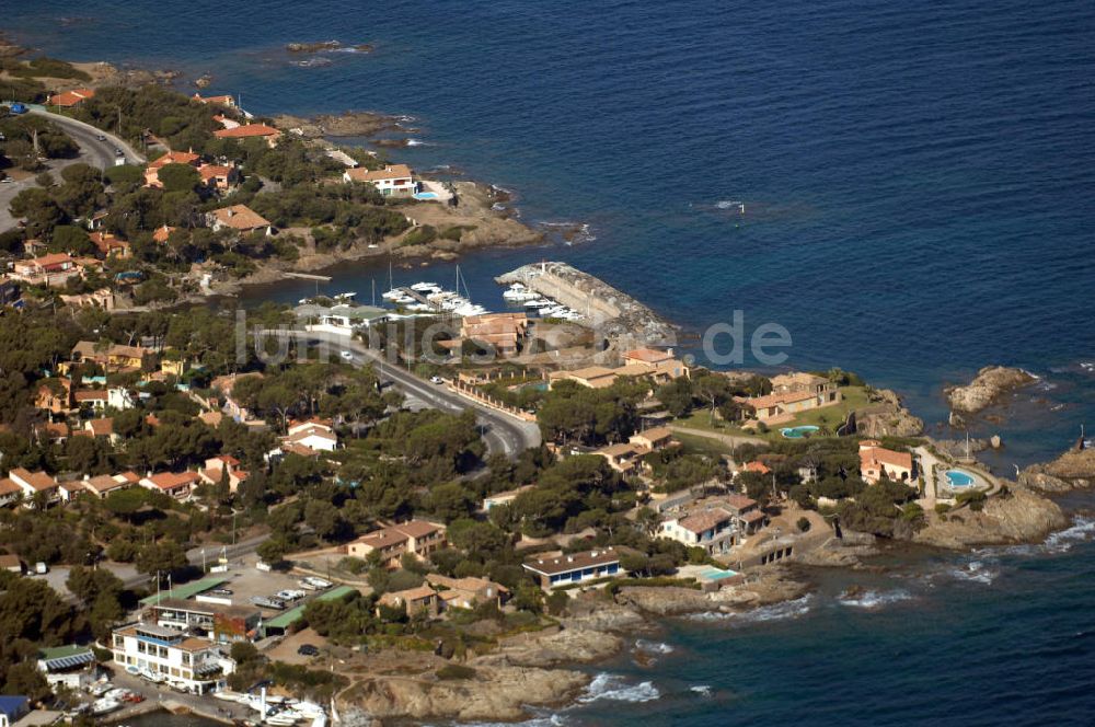 Luftbild Les Issambres - Les Issambres an der Cote d'Azur in Frankreich