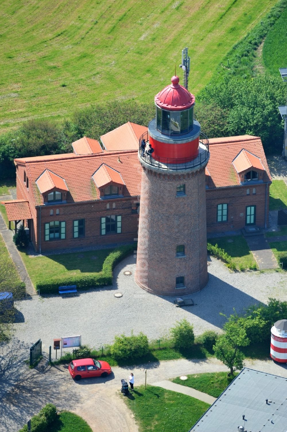 Luftaufnahme Bastorf - Leuchtturm Bastorf in Mecklenburg-Vorpommern