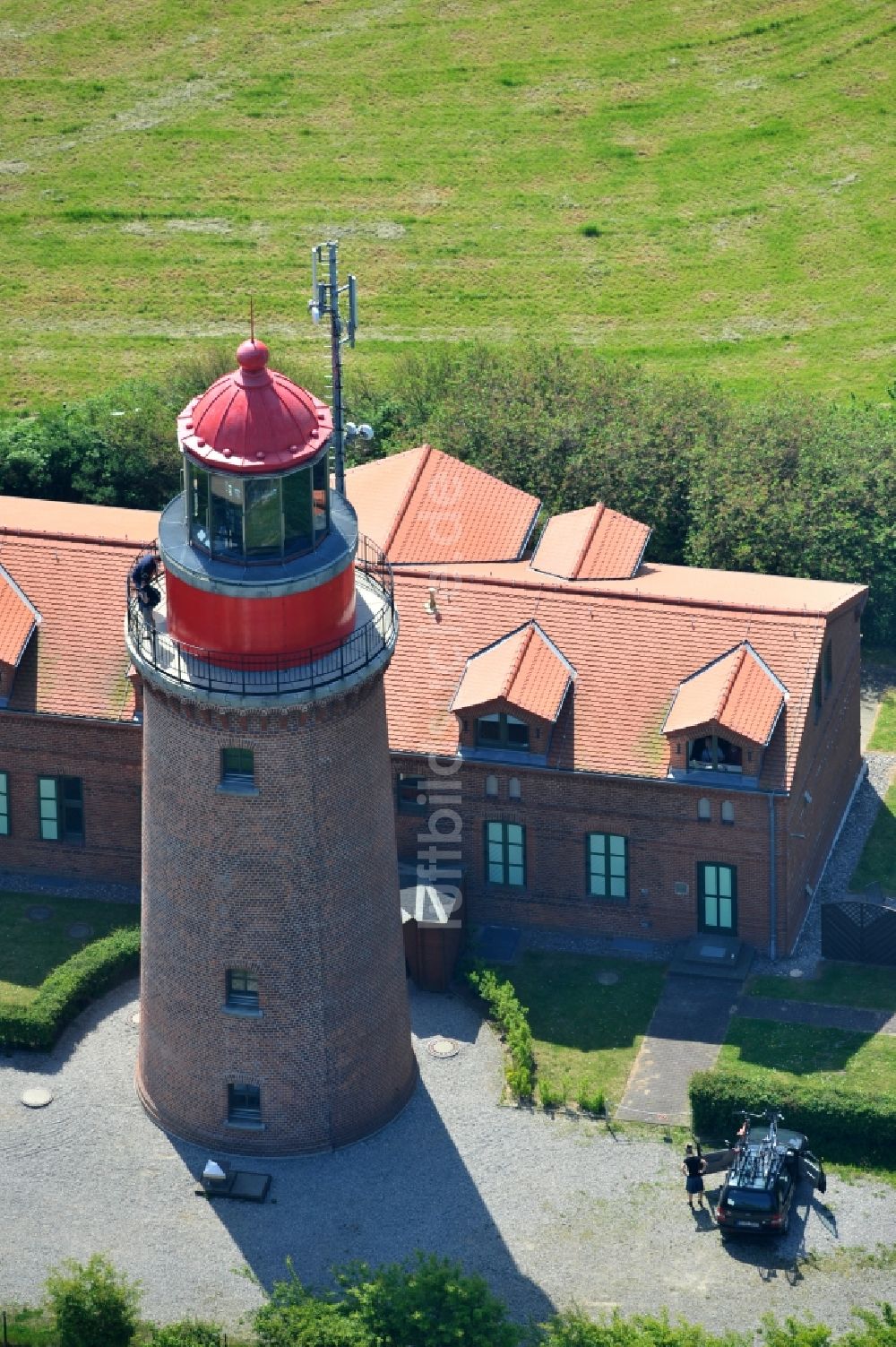 Luftbild Bastorf - Leuchtturm Bastorf in Mecklenburg-Vorpommern