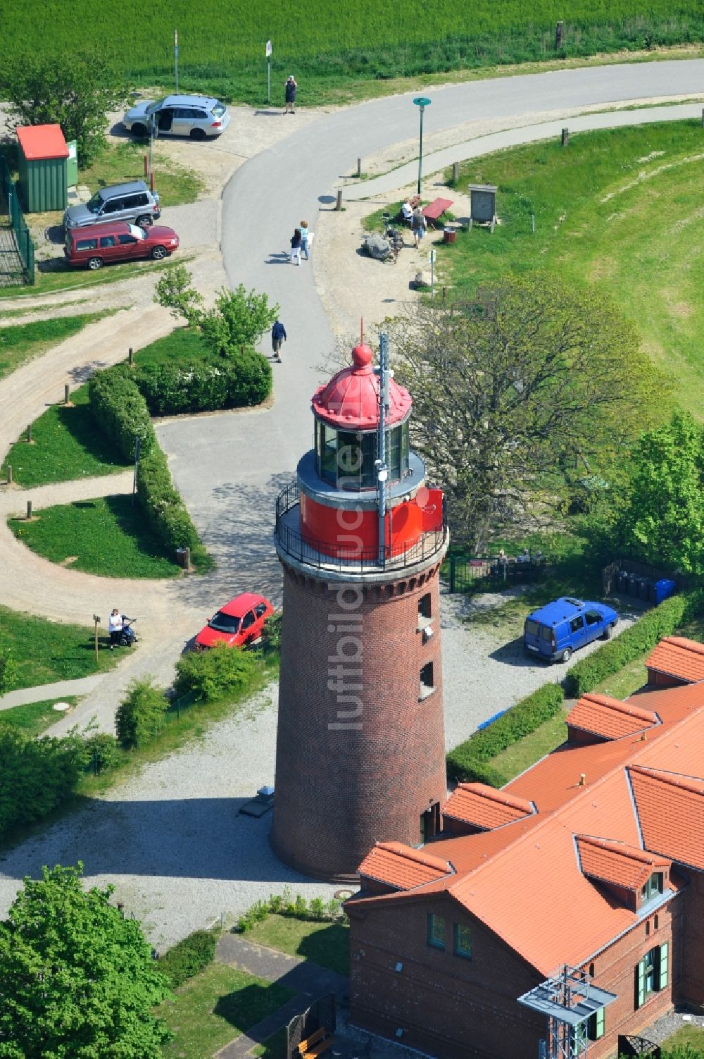 Luftaufnahme Bastorf - Leuchtturm Bastorf in Mecklenburg-Vorpommern