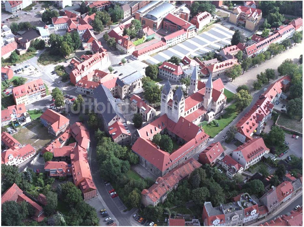 Halberstadt aus der Vogelperspektive: Liebfrauenkirche in Halberstadt