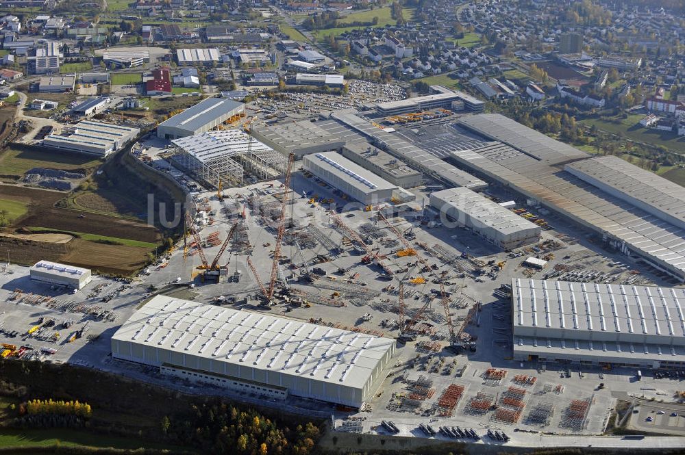 Luftbild Ehingen - Liebherr-Werk Ehingen