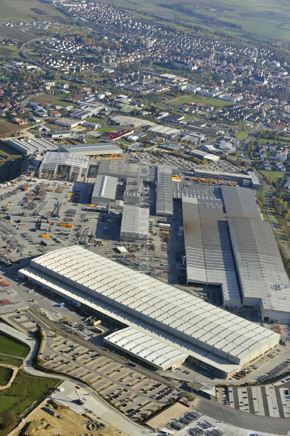 Luftbild Ehingen - Liebherr-Werk Ehingen