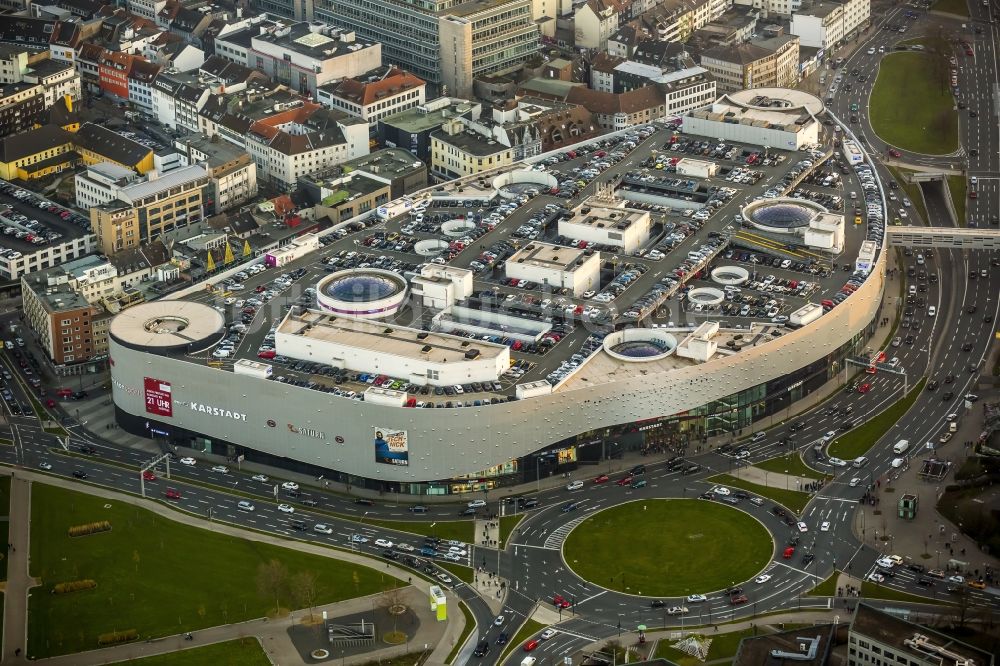 Luftaufnahme Essen - Limbecker Platz in Essen im Bundesland Nordrhein-Westfalen