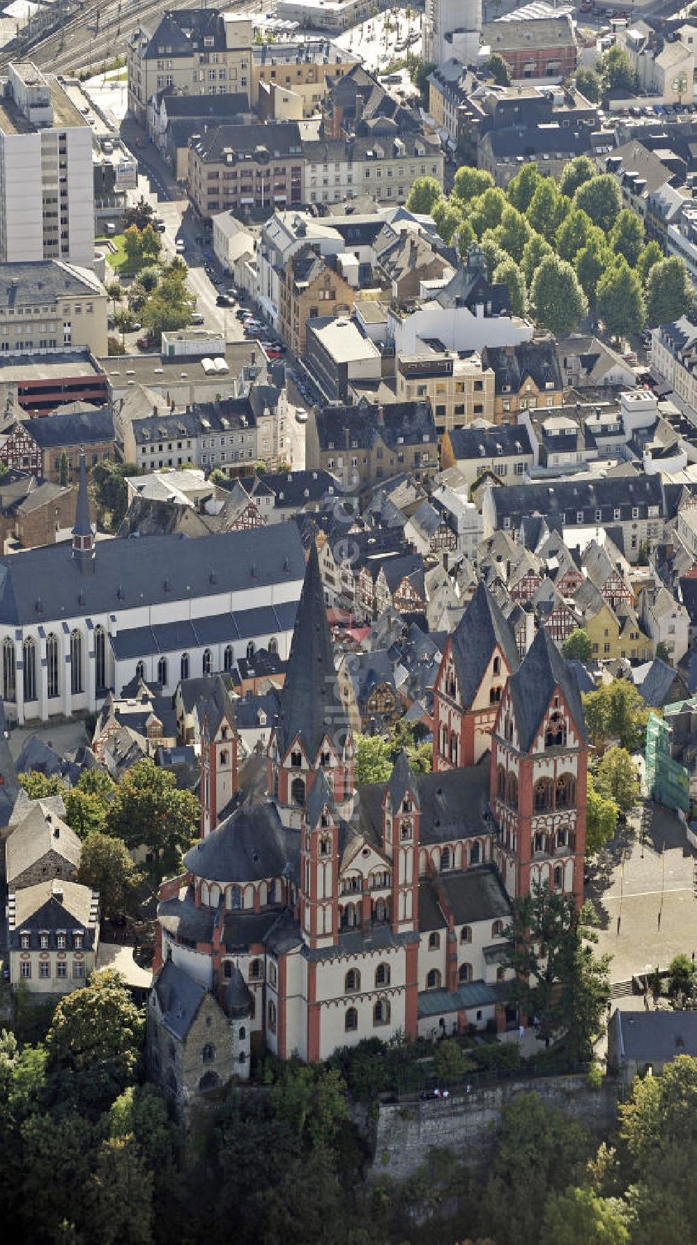 Luftbild Limburg an der Lahn - Limburger Dom