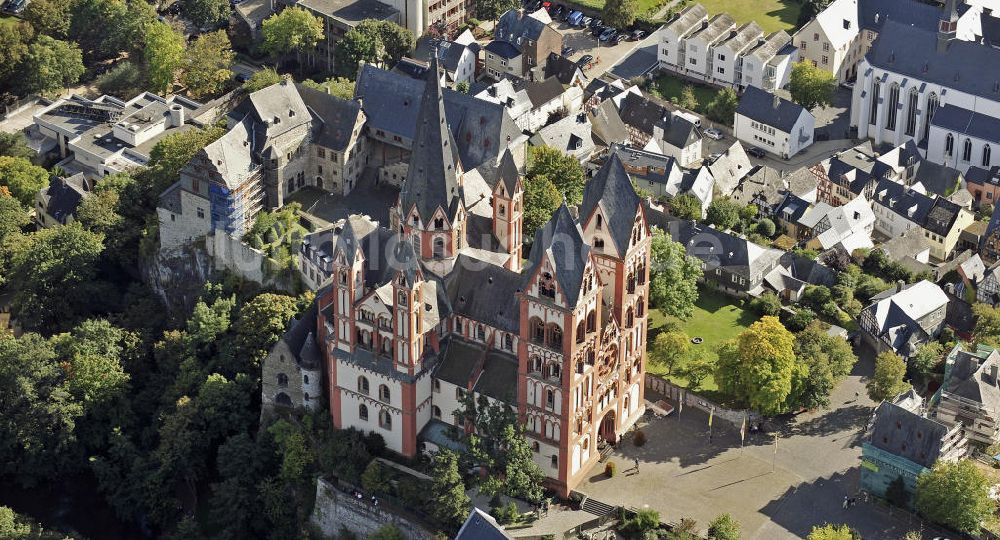 Limburg an der Lahn von oben - Limburger Dom