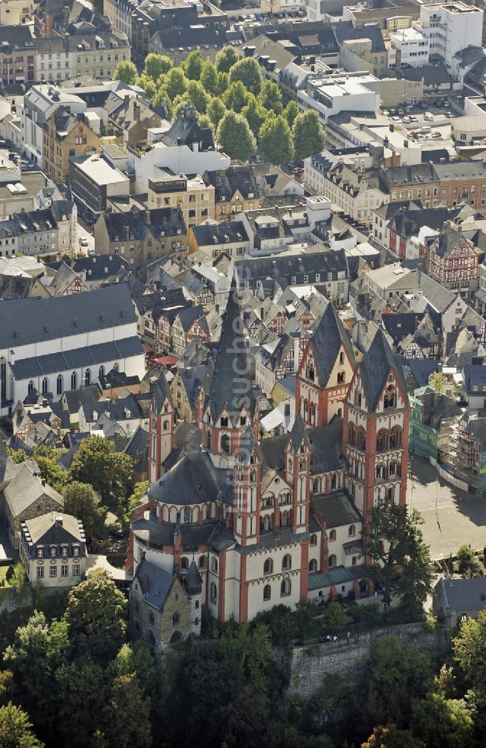 Luftbild Limburg an der Lahn - Limburger Dom