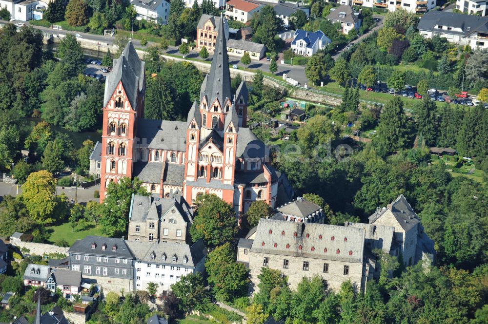 Luftbild Limburg an der Lahn - Limburger Dom, auch Georgsdom genannt