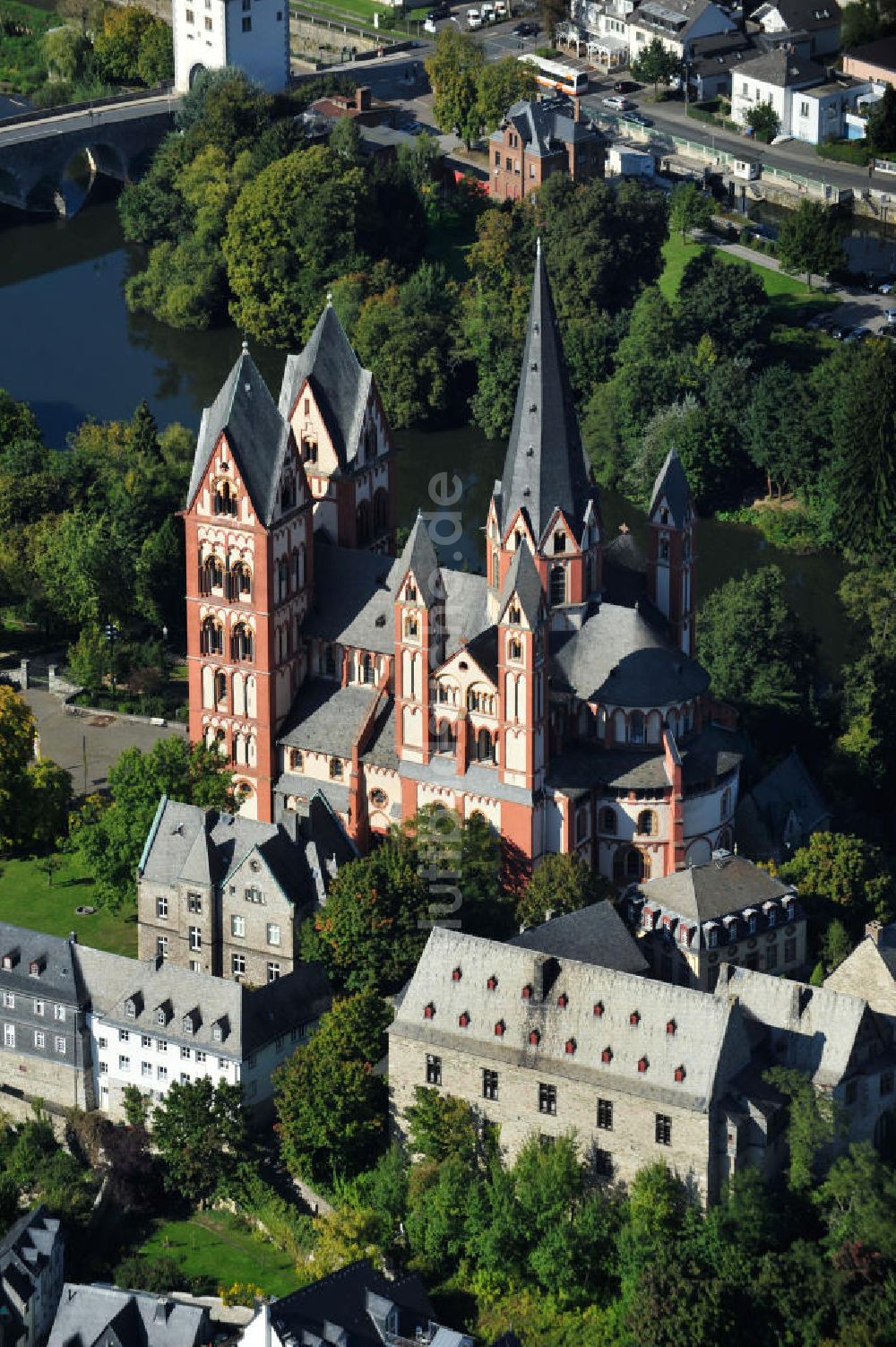 Limburg an der Lahn aus der Vogelperspektive: Limburger Dom, auch Georgsdom genannt