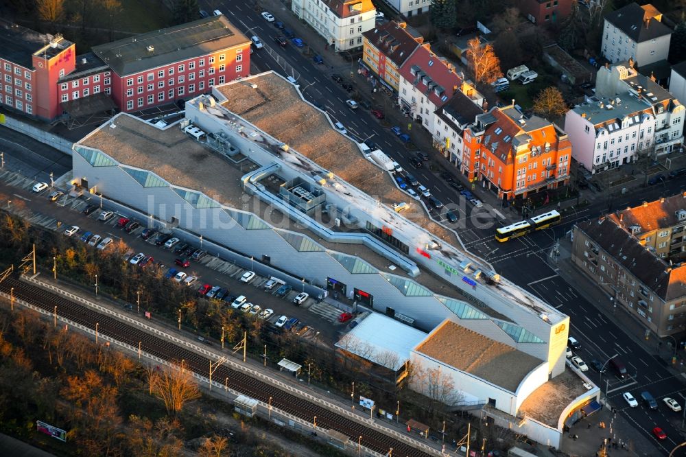 Luftbild Berlin - LIO Einkaufszentrum an der Lankwitzer Straße in Berlin - Lichterfelde