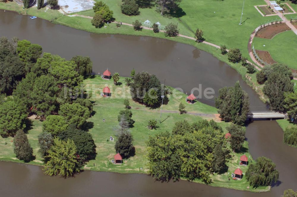 Luftbild BLOEMFONTEIN - Loch Logan in Bloemfontein, Südafrika