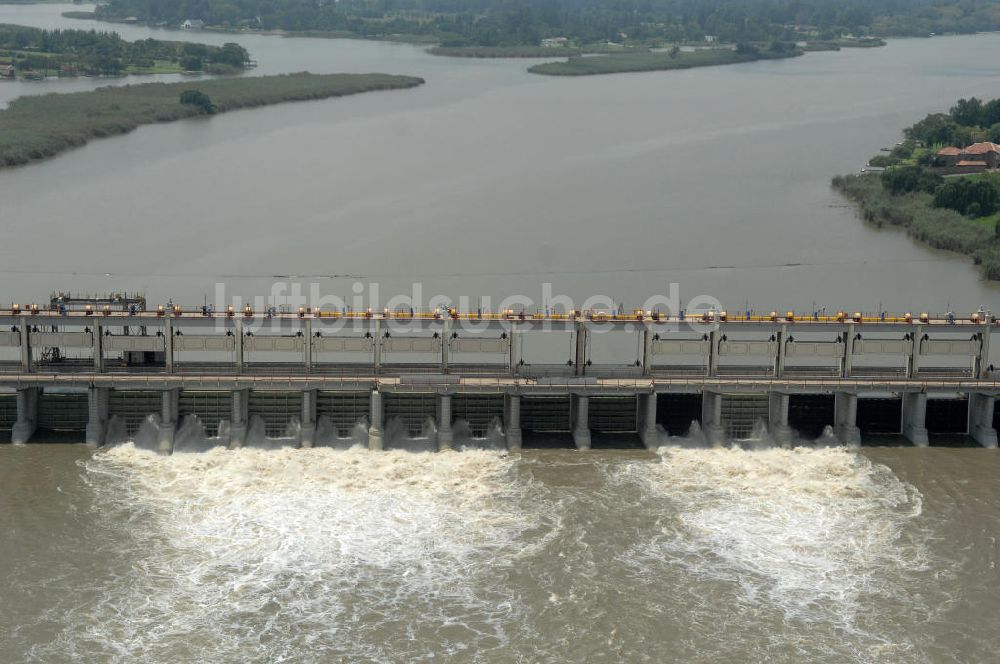 Luftbild Lochvaal - Lochvaal Staudamm - The Vaal Dam near Lochvaal