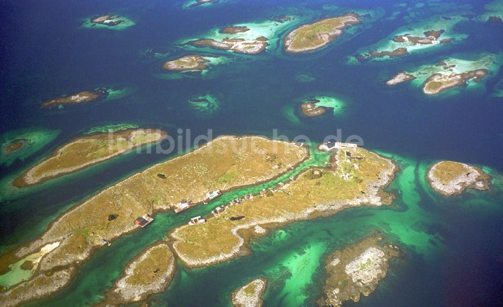 Lofoten aus der Vogelperspektive: Lofoten Inseln Norwegen