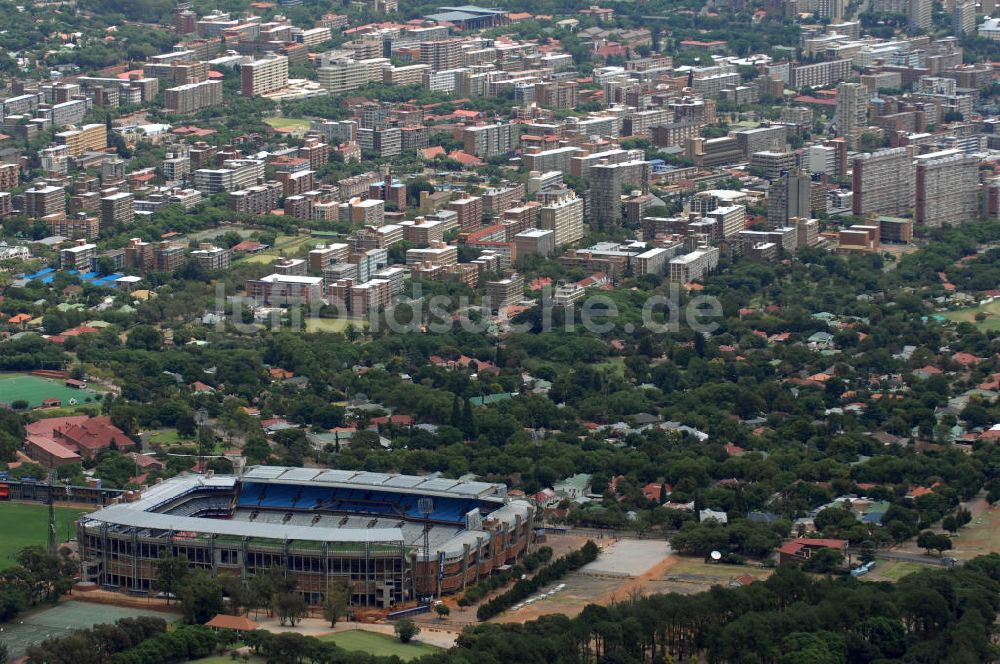 Pretoria aus der Vogelperspektive: Loftus Versfeld Stadion / Stadium in Pretoria in Südafrika / South Africa