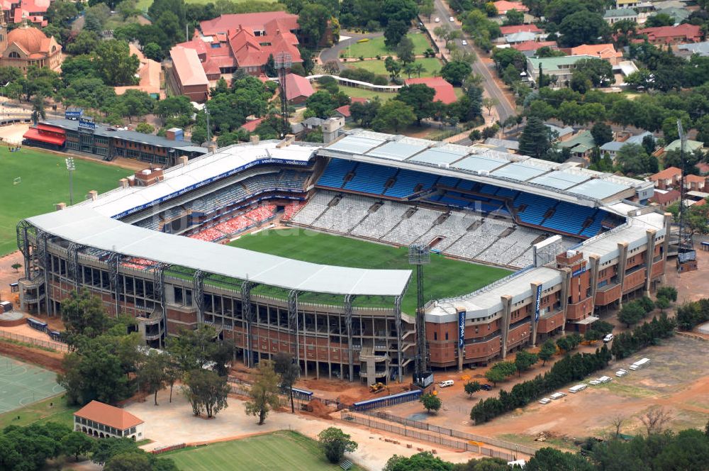 Luftbild Pretoria - Loftus Versfeld Stadion / Stadium in Pretoria in Südafrika / South Africa