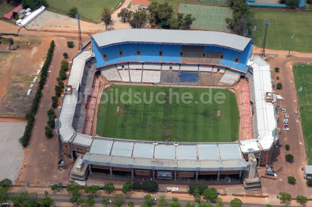 Pretoria aus der Vogelperspektive: Loftus Versfeld Stadion / Stadium in Pretoria in Südafrika / South Africa