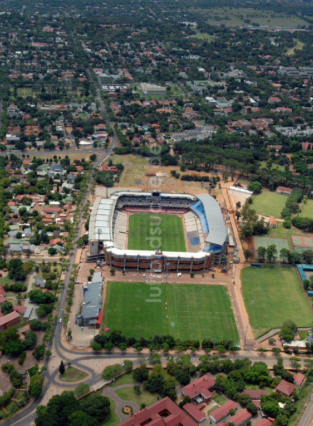 Luftaufnahme Pretoria - Loftus Versfeld Stadion / Stadium Pretoria Südafrika / South Africa