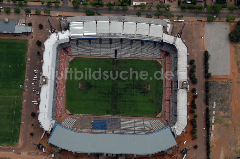 Pretoria aus der Vogelperspektive: Loftus Versfeld Stadion / Stadium in Pretoria in Südafrika / South Africa