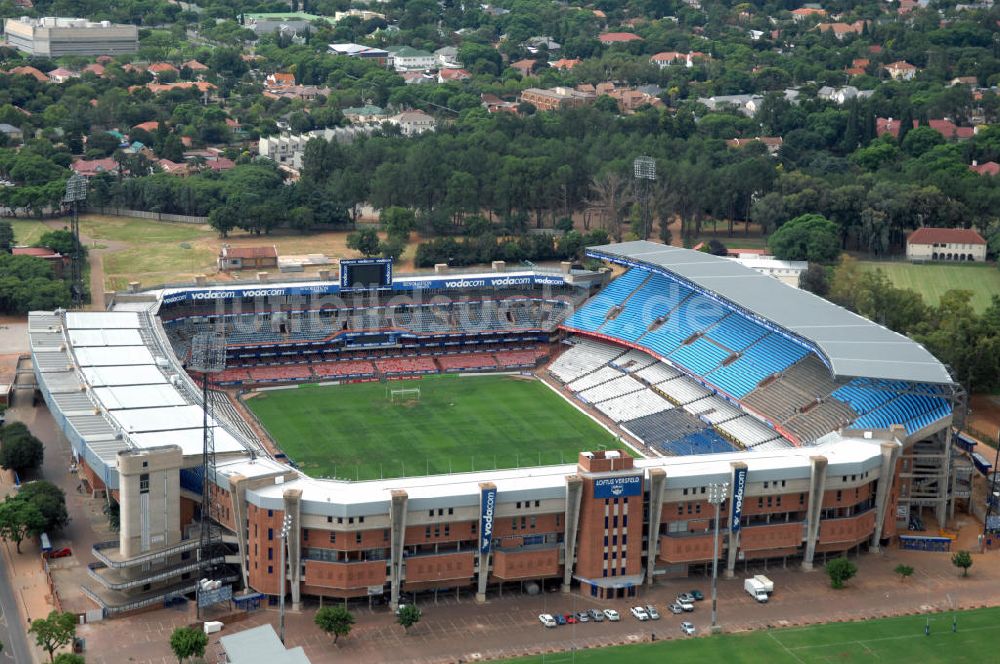 Luftbild Pretoria - Loftus Versfeld Stadion / Stadium in Pretoria in Südafrika / South Africa