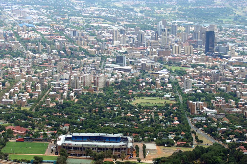 Pretoria aus der Vogelperspektive: Loftus Versfeld Stadion / Stadium in Pretoria in Südafrika / South Africa