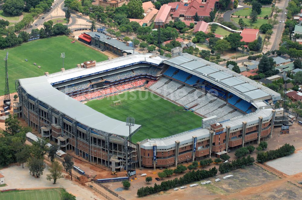 Pretoria aus der Vogelperspektive: Loftus Versfeld Stadion / Stadium in Pretoria in Südafrika / South Africa