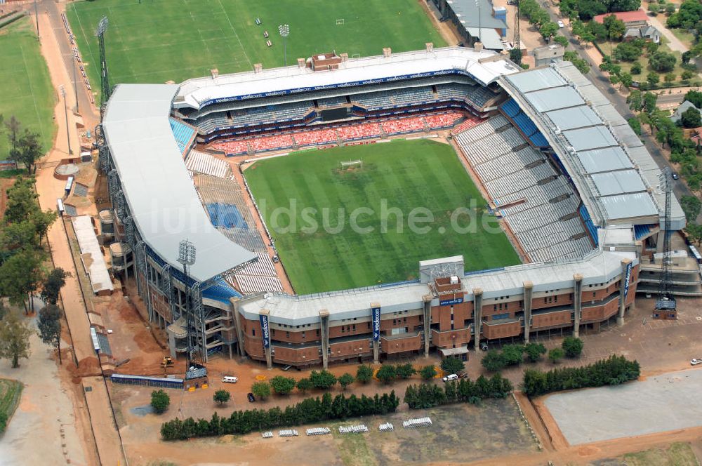 Luftbild Pretoria - Loftus Versfeld Stadion / Stadium in Pretoria in Südafrika / South Africa