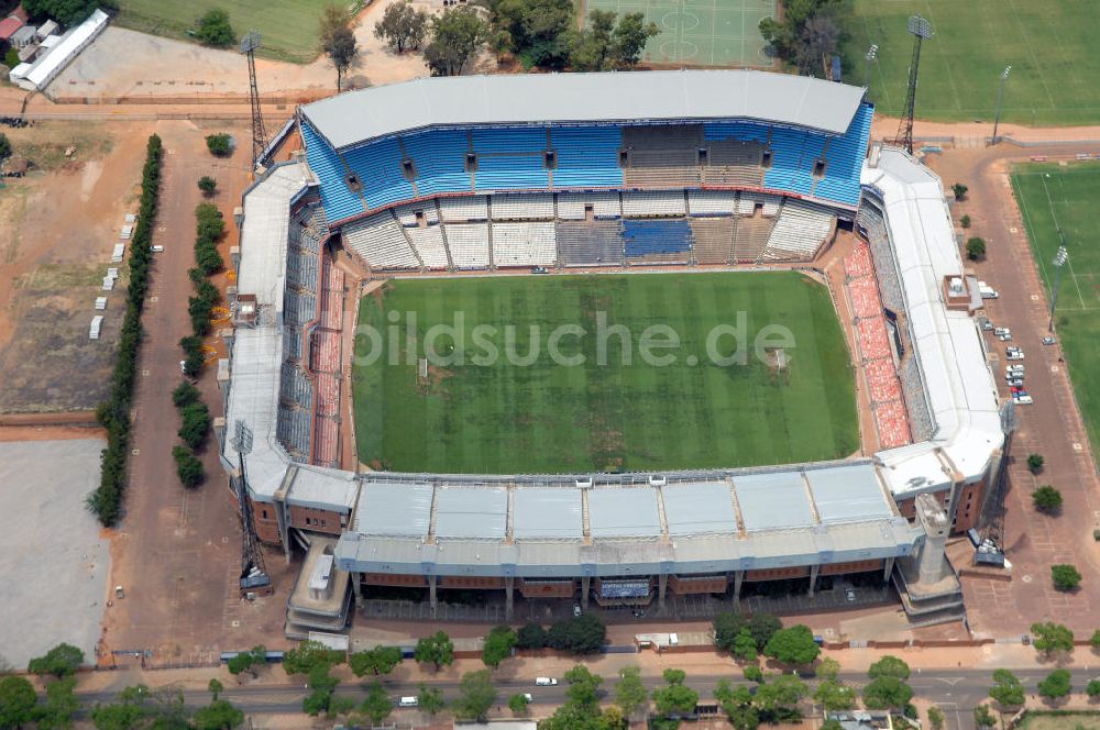 Luftaufnahme Pretoria - Loftus Versfeld Stadion / Stadium in Pretoria in Südafrika / South Africa