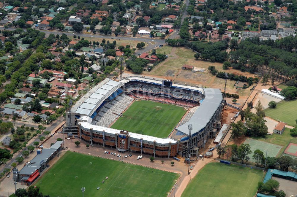 Pretoria aus der Vogelperspektive: Loftus Versfeld Stadion / Stadium in Pretoria in Südafrika / South Africa