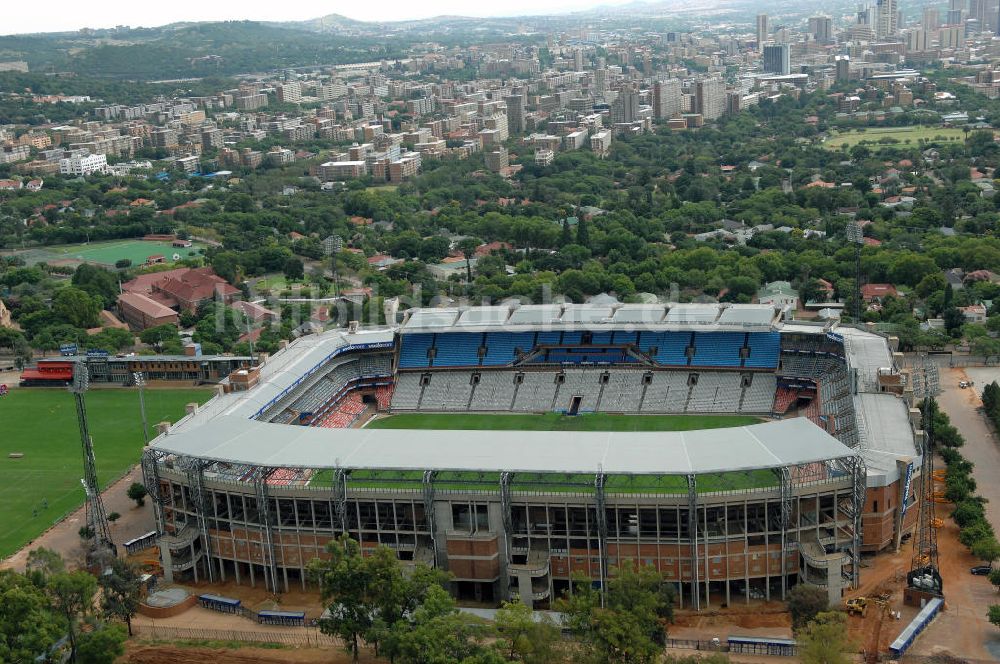 Pretoria aus der Vogelperspektive: Loftus Versfeld Stadion / Stadium in Pretoria in Südafrika / South Africa