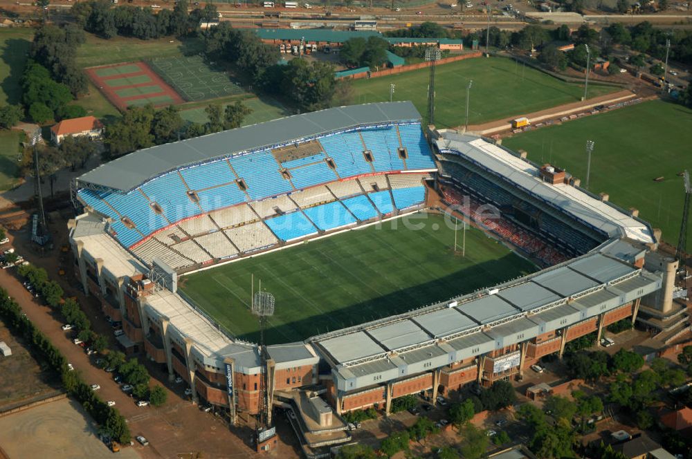 Pretoria aus der Vogelperspektive: Loftus Versfeld Stadion / Stadium in Pretoria in Südafrika / South Africa