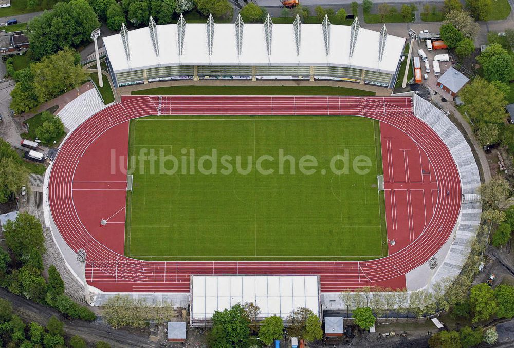 Luftbild Bochum - Lohrheidestadion Wattenscheid