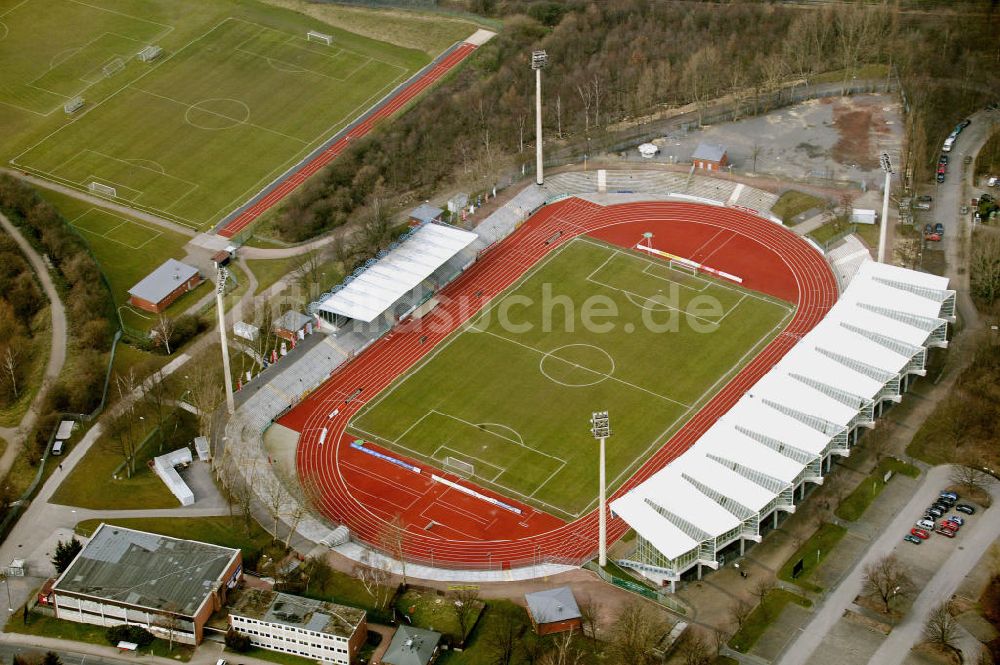 Luftaufnahme Bochum - Lohrheidestadion Wattenscheid