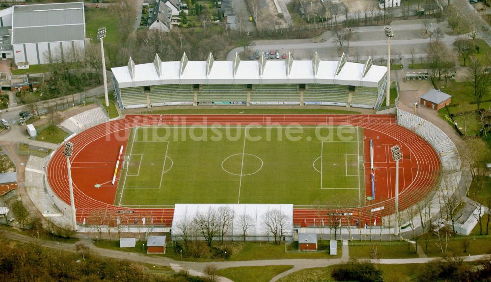 Bochum von oben - Lohrheidestadion Wattenscheid