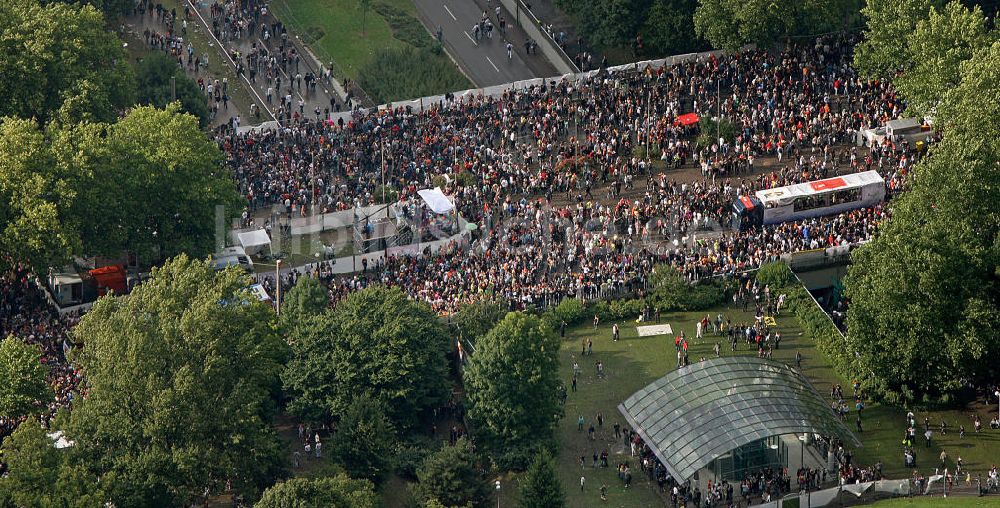 Luftbild Dortmund - Loveparade 2008 in Dortmund