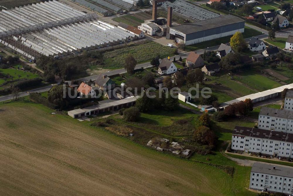 Trinwillershagen von oben - LPG in Trinwillershagen