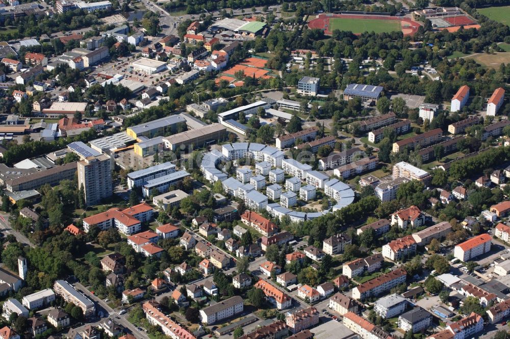 Lörrach aus der Vogelperspektive: Lörrach im Bundesland Baden-Württemberg